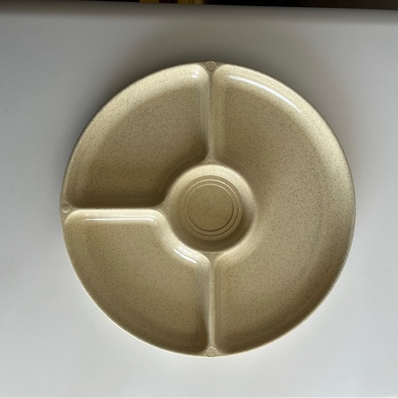 Vintage Gothamware 2 Cups & 5 Divided Plates Set of 7 MCM Made in USA - Picture 7 of 16